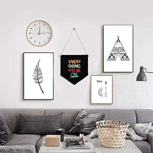 Enamel Pin Wall Display Banner -Blank Canvas Banner for Display Pins Buttons