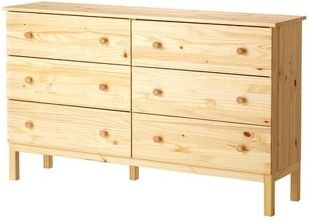New Ikea Tarva 6 Drawer chest, Solid Wood Pine