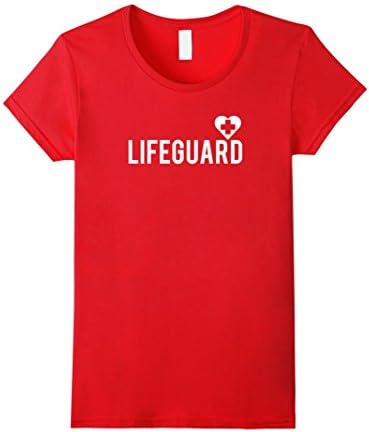 Womens Lifeguard Shirt Men | Lifeguard Shirt Girl XL Red
