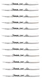 Sharpie Permanent Paint Marker, Fine Point, White (Box of 12)