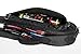 Gigavibe Premium Tennis Bag, 3 Racquet Holder (Black/Gray)
