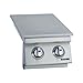 Bull Outdoor Products 30009 Natural Gas Slide-In Double Side Burner, Front and Back Design