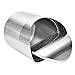 Amteker Mini Countertop Trash Can, Brushed Stainless Steel Table Desk Trash, Swing Top Trash Bin 1.5 L / 0.40 Gal