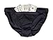 3 Pair Medium, Black, Womens Secret Pocket Underwear Bikini Briefs