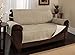 Link Shades Anti-Slip Sofa Protector | Water Resistant Microsuede Slipcover | Stay-Put Straps | Cover Protects Couches from Dogs & Other Pets (Sofa, up to 72
