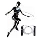 Newdora Steel Wire Jump Rope with PVC coating and Close Loop connection bewteen Cable and Handles