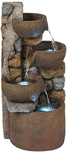 4 Ashmill+Rustic+Urn+High+Fountain