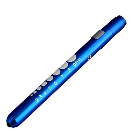 Flashlight,Baomabao Medical First Aid LED Pen Light Flashlight Torch Doctor Nurse EMT Emergency_Blue