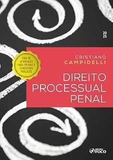 Livro Direito Processual Penal - 1ª ED - 2025