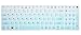 Keyboard Cover for Acer Aspire E15 E5-576 576G E5-575 E5-573G ES15 ES1-572/Aspire E 17 E5-772G /Aspire V15 VN7-592G/V17 VN7-792G/F15 F5-571 F5-573G/Aspire A315 A515-51 A515-51G A517 A715, Ombre Mint