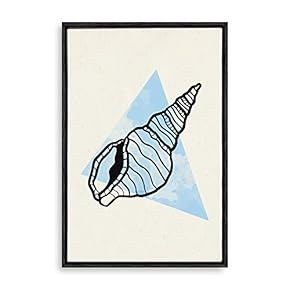 signwin Framed Canvas Wall Art Modern Geometric Pattern...