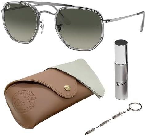 Amazon.com: Ray-Ban RB3445 Rectangle Shape Non-Polarized
