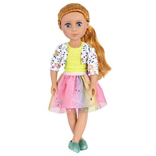 Glitter Girls by Battat - Shimmer Glimmer Urban Top and Tutu Regular Outfit - 14 inch Doll Clothes and Accessories for Girls Age 3 and Up â€“ Childrenâ€™s Toys