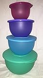 Tupperware impressions 4pc bowl set