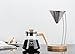Osaka Pour-Over Coffee Dripper with Wood Stand - Full Brewing Set for a Homemade Pourover - 20oz. Capacity. 
