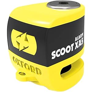 OXFORD Scoot XA5 Alarm Disc Lock (5mm Pin) Geel
