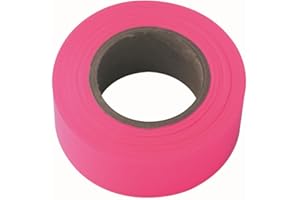 IRWIN Tools STRAIT-LINE Flagging Tape, 150-foot, Glo-Pink (65603)
