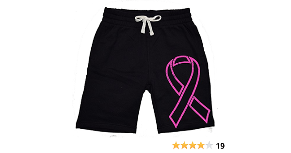 Pink Breast Cancer Ribbon Black Fleece 