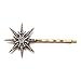 Numblartd Vintage Rhinestone Moon Snowflake Star Hair Clip Bobby Pins - Women Lady Alloy Barrettes Hairpin Side Clip Hair Accessories