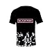 Fashinn Kpop Blackpink 3D Printing T-Shirt Jisoo Jennie Rose Lisa Jisoo Shirt Tee for Womens Mens
