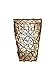 It's Exciting Lighting IEL-2110 Shade with Wicker and Flicker Sconce, Tan Shade With Brown Wicker, Battery Operated, Lightweight And Mobile