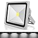Warmoon LED Flood Light 30W Daylight White 6500K Outdoor Spotlight IP65 Waterproof Security Lights with US 3-Plug