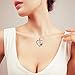 Pet Dog Memorial Gifts Sterling Silver Puppy Dog Memorial Jewelry for Women Girls, 18