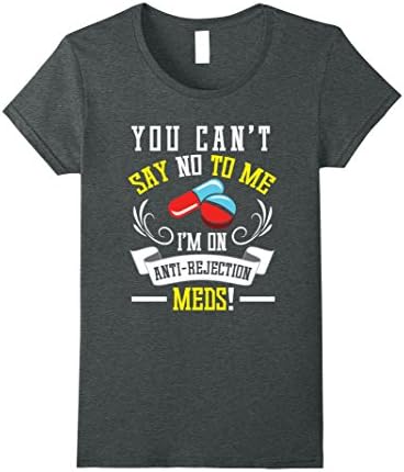 Womens Funny You Cant Say No To Me T-shirt Anti Rejection Meme Small Dark Heather