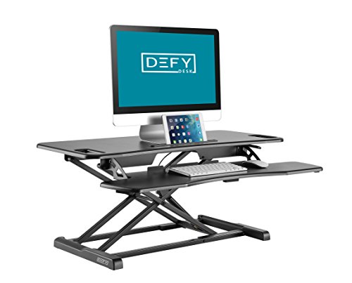 6 Desk+Adjustable+Converter+Workstation+Ergonomic