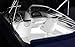 Zento Deals 30cm White LED Car Flexible Waterproof Light Strips (Pack of 8)