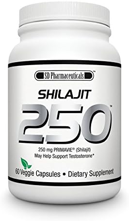 SD Pharmaceuticals Shilajit 250, 60 Capsules