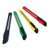 10PCS Box Carton Cutter Utility Knives Retractable