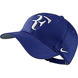 Nike Mens Roger Federer RF Hybrid Tennis Hat Deep Royal Blue/White