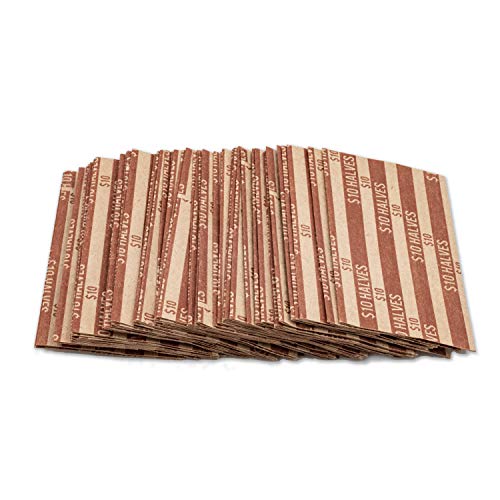 Half Dollar Coin Wrappers, 100 Flat Striped Coin Wrappers Pricepulse