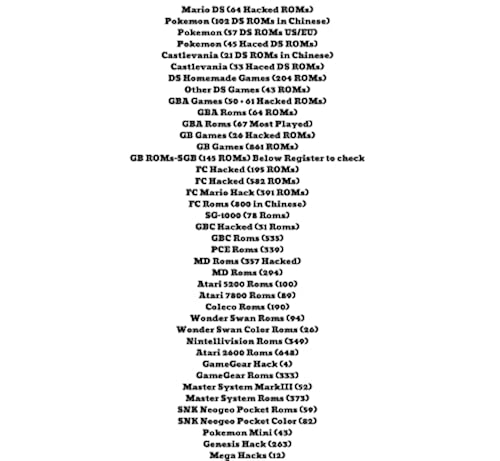 DS Games, 7800 Games in NDS Cartridge Pack Card Compilations