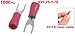 uxcell® 1000 Pcs SV1.25-3.7S AWG 22-16 Red Pre Insulated Fork Terminals Connector