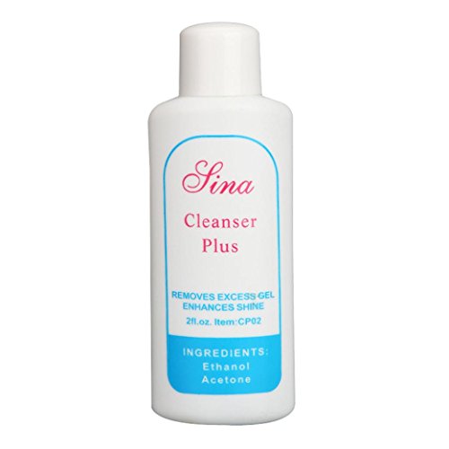 Nail Art Tool,Putars Fashion 1 PC UV Gel Nail Art Excess Gel Remover Cleanser Plus Nail Polish Remover Cleaning