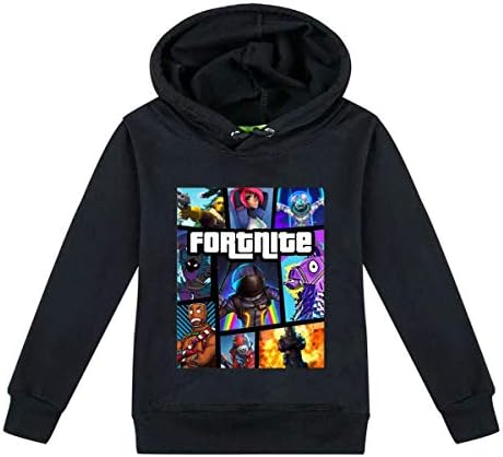 WhiteJu Fortnite Kids' Hooded Youth Sweatshirt