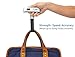Etekcity 2 Pack Digital Hanging Luggage Scale, Rubber Paint, Temperature Sensor, 110 Pounds, Silver