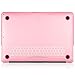 Kuzy - AIR 13-inch Vintage Flowers PINK Rubberized Hard Case for MacBook Air 13.3