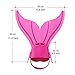 Lexbo Swim Fins, Monofin Adjustable Mermaid Tails Children Size Diving Swimming Foot Flipper Training Recreational with 3 Color for Girls/Boys
