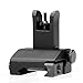SOUFORCE AR 15 Backup Iron Sight, Flip Up Rapid Transition Front and Rear BUIS Iron Sights Set for Rifles Picatinny Rails