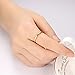 Womens 2mm Tungsten Carbide Ring Black Gold Silver Simple Style Cute Thin Wedding Engagement Promise Band