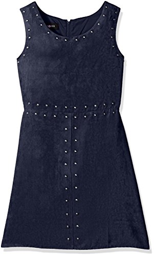 Amy Byer Big Girls Knit Suede Fit And Flare Dress | Desertcart Bahamas