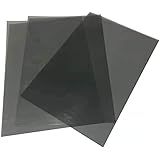 Polarized Film Sheets 3 PCS 7.8x5.9in/ 20x15cm Polarizer Linear Polarizing Filter Non-Adhesive for Educational Physics Photog