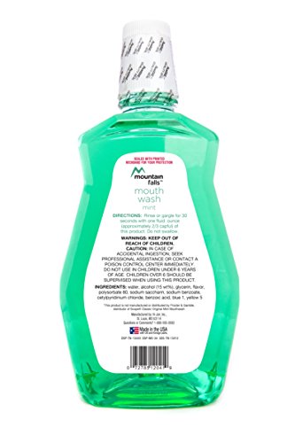 Mountain Falls Mouthwash, Mint, 1.5L