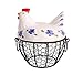 Farmhouse Style Egg Storage Basket/Decorative Kitchen Storage Baskets