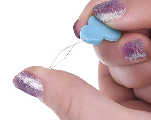 Ace Select Needle Threaders Hand Sewing Kit 20 Pieces Sewing Needle Threaders for Cross Stitch Embroidery