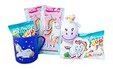 Unicorn Christmas Gift Set - Hot Chocolate, Marshmallow, Mug, Plush and Candy - Best Easter Basket, Christmas, Birthday Present - Gift for Girls, Imaginative and Fun Gift Basket