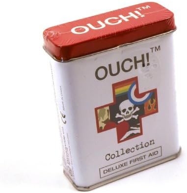 Ouch! Fun Collection Deluxe Plasters in First Aid Gift Tin by WWP